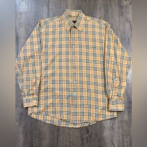 Burberry Nova Check Men’s Button Down Shirt